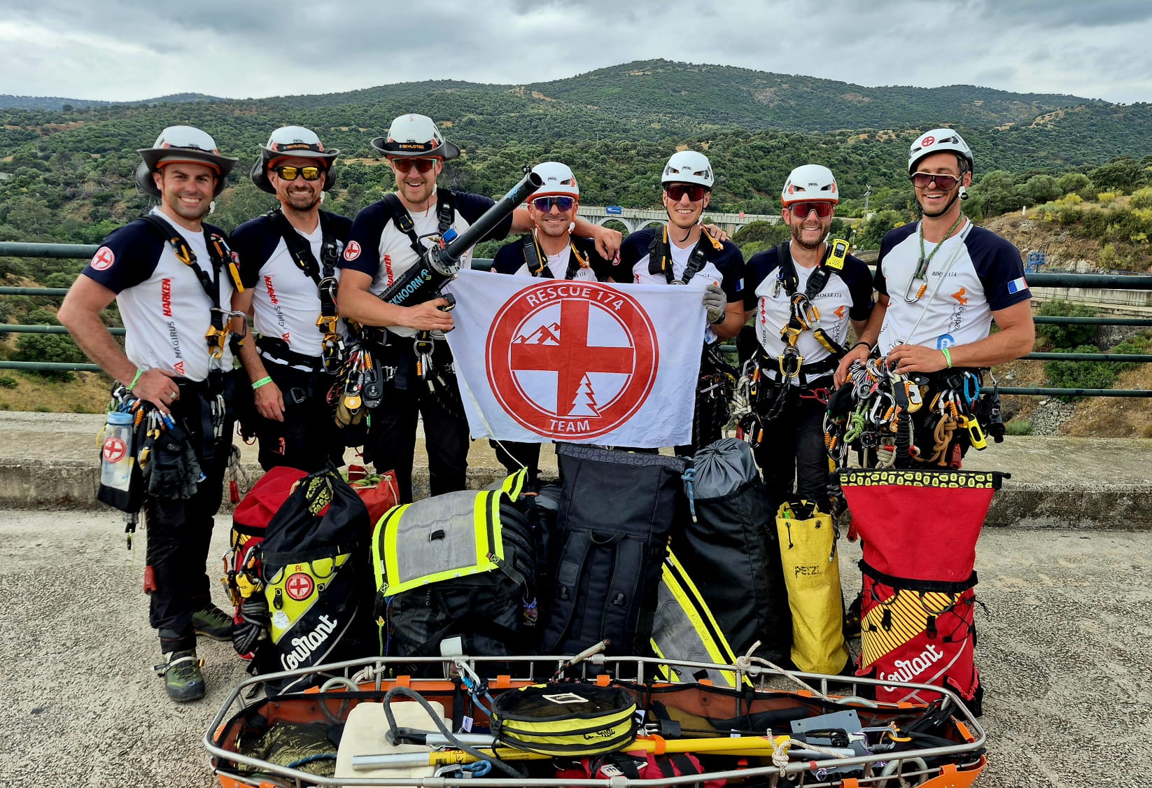 Activité collective de Rescue 174